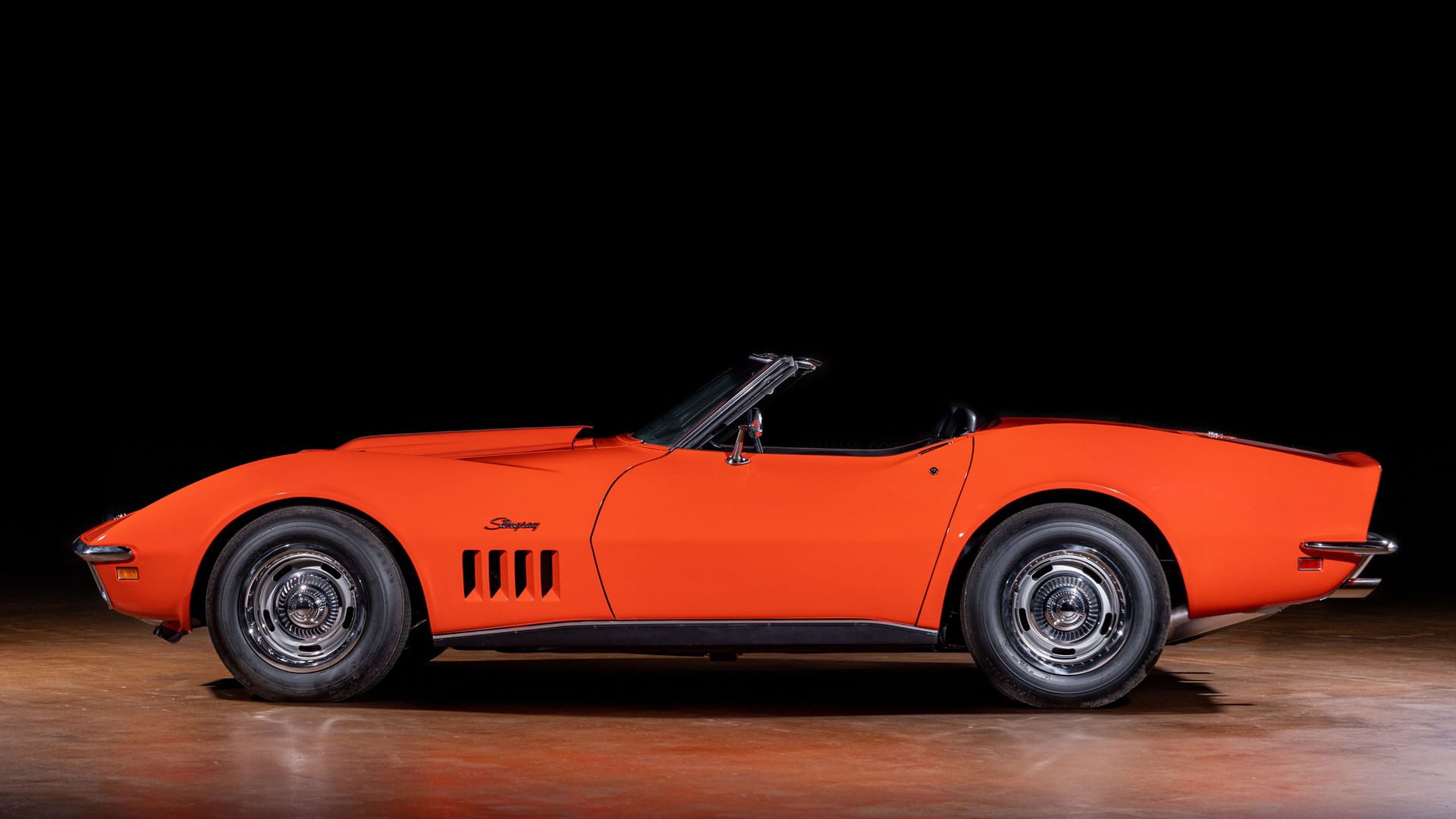 ☆絶版*フランクリンミント*1/24*1969 Corvette 427 Stingray